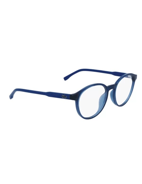 Estilo y protección se unen con los armazones Lacoste para niña. Tecnología anti blue ray y diseño elegante para una visión segura y con estilo.