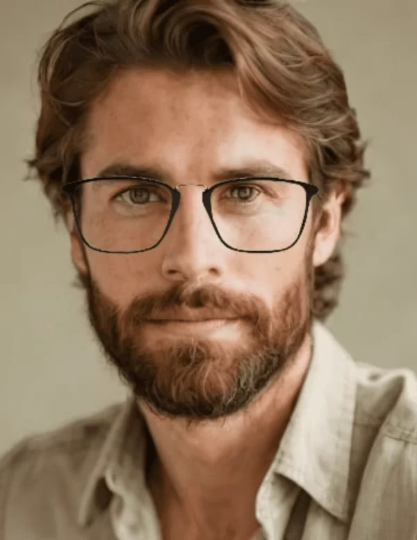 WEBP "Armazón para lentes graduados LOB modelo Alden: estilo elegante, protección anti blue ray y confort duradero. Ideal para hombres modernos. ¡Compra ahora!"