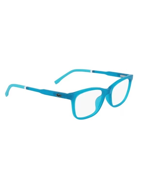 Armazones para lentes graduados de niños Lacoste: protección avanzada y estilo inigualable. ¡Mejora la salud visual de tus hijos con la calidad de Lacoste!