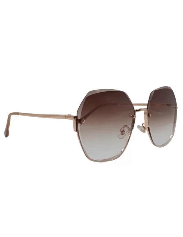 WEBP "Eleva tu estilo con los lentes solares LOB Brillo Dorado: glamour, protección UV y comodidad en un solo accesorio para la mujer linda que eres."