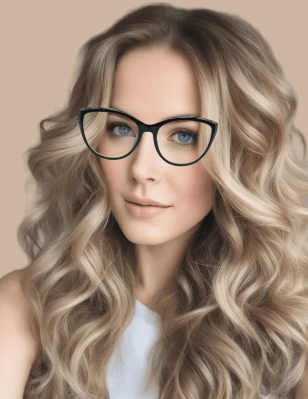 Los armazones LOB modelo Gatita ofrecen una comodidad inigualable gracias a sus almohadillas nasales ajustables y sus patillas flexibles.